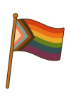 Pride Flag Illustration